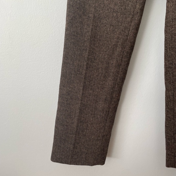 Banana Republic Reegan Straight Leg Wool Trousers Size 2 - Picture 7 of 11
